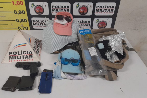 Criminosos invadem oficina de arma em punho, mas acabam presos pela PM em Uberlândia
